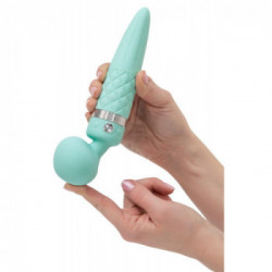 Pillow Talk Pillow Talk Sultry Teal - Vibratore Rotante con Riscaldamento, Ricaricabile