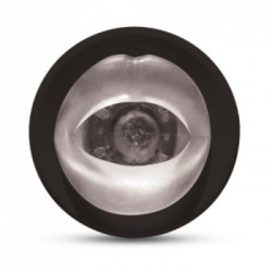 Pipedream PET Roto-Bator Mouth - Masturbatore con Rotazione, 9 MOD di Rotazione, Ricaricabile