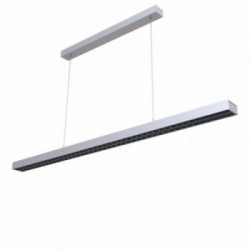 LED Linear Light Samsung Chip - 60W Hanging Non Linkable White Body 4000K