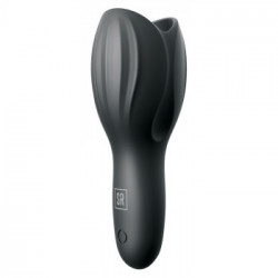 Sir Richard's Control SRC Silicone Cock Teaser - Masturbatore con Vibrazione, 10 MOD di Vibrazione, Impermeabile, Ricaricabile