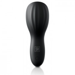 Sir Richard's Control SRC Silicone Cock Teaser - Masturbatore con Vibrazione, 10 MOD di Vibrazione, Impermeabile, Ricaricabile