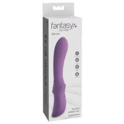 Fantasy For Her Flexible Please-Her - Vibratore Punto G, 9 MOD di Vibrazione, Impermeabile, Ricaricabile