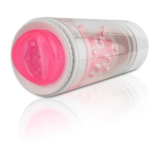 Pipedream PET Roto-Bator Pussy White/Pin -...