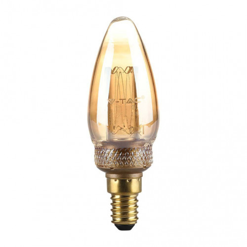 V-TAC Lampadina LED E14 2W Candela Filamento...