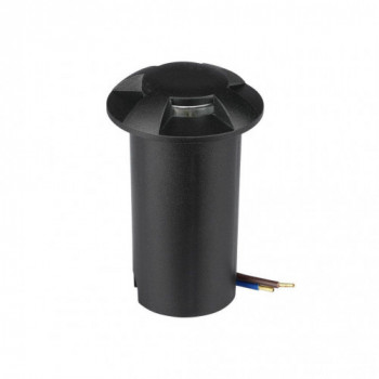 1W LED Step Light Black...