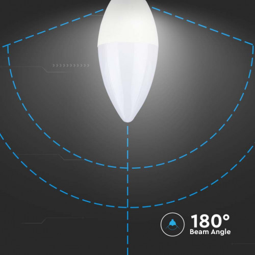 V-TAC Lampadina LED E14 2,9W Candela 6500K