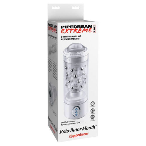 Pipedream PET Roto-Bator Mouth - Masturbatore...