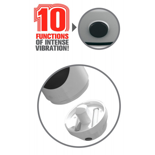 Pipedream PET Mega Grip Vibrating Stroke -...