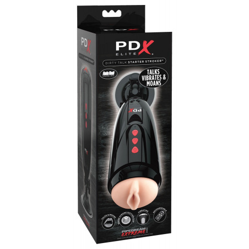 Pipedream PEE Dirty Talk Starter Stroker -...