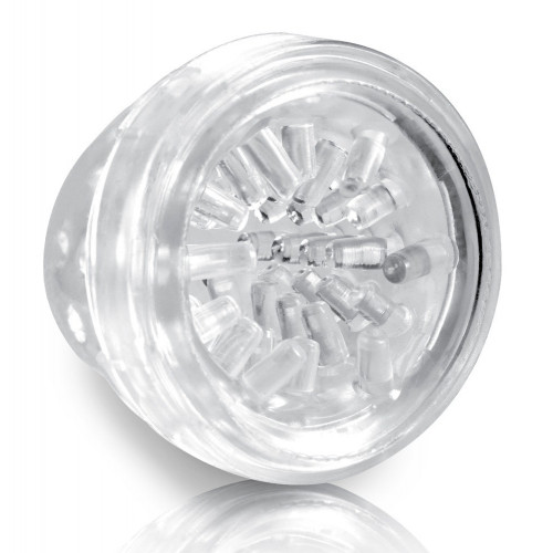 Pipedream PET Mega-Bator Mouth Red/Clear -...