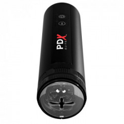 Pipedream PDX Elite Moto Bator X - Masturbatore con Vibrazione, Funzione Shock, 5 Velocità, Richiede Batterie