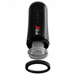 Pipedream PDX Elite Moto Blower - Masturbatore con Vibrazione, 5 MOD di Vibrazione, Ricaricabile