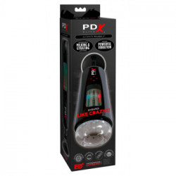 Pipedream PDX Elite Ultimate Milker 2 - Masturbatore con Vibrazione, 10 MOD di Vibrazione, RIcaricabile