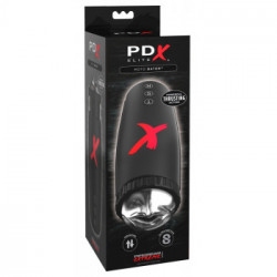 Pipedream PDX Elite Moto Bator - Masturbatore senza Vibrazione, Funzione Shock, Richiede BAtterie