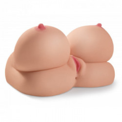 Pipedream PDX IA Titty Fuck-Her - Masturbatore Interattivo con Vibrazione, Ricaricabile