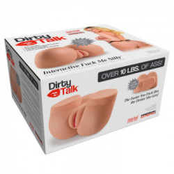 Pipedream PDX IA Fuck Me Silly - Masturbatore Interattivo con Vibrazione, Ricaricabile