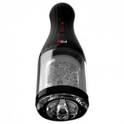 Pipedream PDX Elite Talk Dirty Rotobator - Masturbatore con Vibrazione, 7 MOD di Vibrazione, Ricaricabile