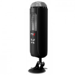 Pipedream PDX Elite Ultimate Milker - Masturbatore con Vibrazione, 5 Mod di Vibrazione, 5 Velocità, Ricaricabile