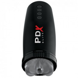 Pipedream PDX Elite Motobator 2 - Masturbatore con Vibrazione, 2 Velocità, Funzione Shock, Ricaricabile