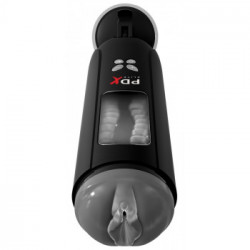 Pipedream PDX Elite Ultimate Milker Germ - Masturbatore con Vibrazione, 10 MOD di Vibrazione, Ricaricabile