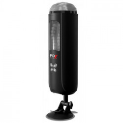 Pipedream PDX Elite Ultimate Milker Germ - Masturbatore con Vibrazione, 10 MOD di Vibrazione, Ricaricabile