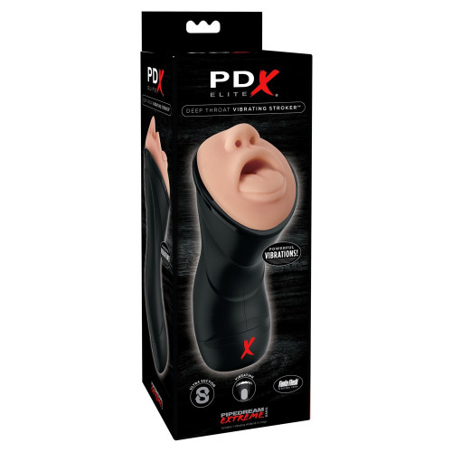 Pipedream PEE Deep Thorat Vibrating Stro -...