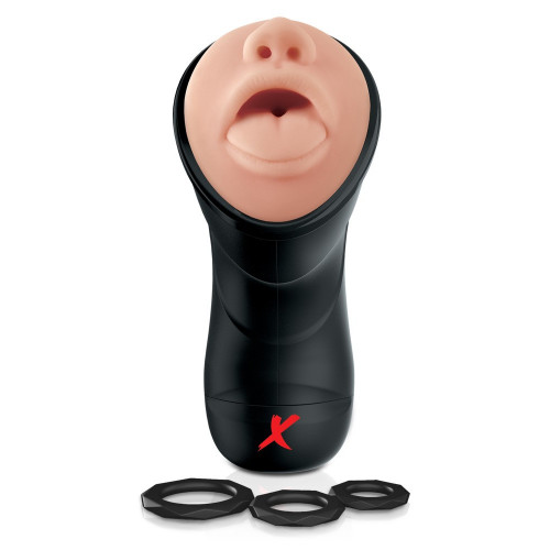Pipedream PEE Deep Thorat Vibrating Stro -...