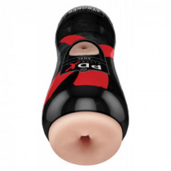 Pipedream PEE Vibrating Anal Stroker - Masturbatore a Forma di Ano, con Vibrazione, Richiede Batterie