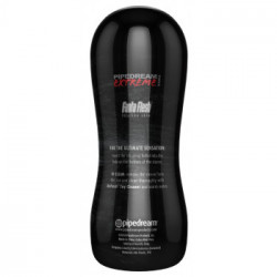 Pipedream PEE Vibrating Anal Stroker - Masturbatore a Forma di Ano, con Vibrazione, Richiede Batterie