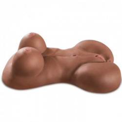 Pipedream PET Fuck Me Silly 2 - Masturbatore Plus, Busto Realistico, Senza Vibrazione