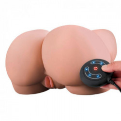 Pipedream PDX Elite Milk Me Silly - Masturbatore Plus con Vibrazione, Telecomando, 5 MOD di Vibrazone