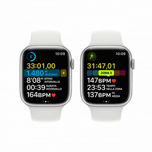 Apple Watch Series 8 GPS 41mm Cassa in...