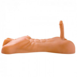 Pipedream Fuck Me Silly Dude - Masturbatore Realistico per Lui e per Lei, Senza Vibrazione