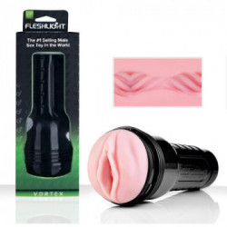 Fleshlight  Pink Lady Vortex - Masturbatore a Forma di Vagina, Senza Vibrazione