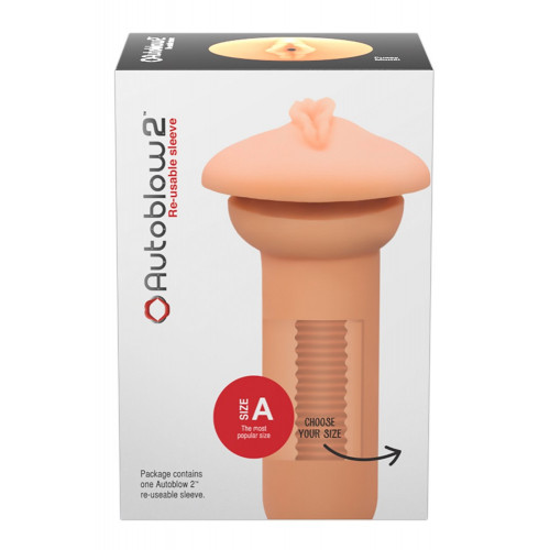 Autoblow Vagina Sleeve Size A - Masturbatore a...