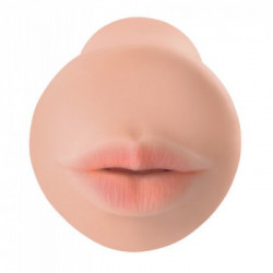 Pipedream PET FMS To Go Deep Throat Cock - Masturbatore a Forma di Bocca, Senza Vibrazione