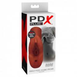Pipedream PDX Plus PP Double Stroker - Masturbatore senza Vibrazione