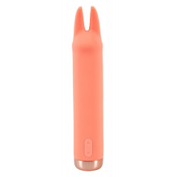 You2Toys - Vibratore Mini Bunny Orange, Ricaricabile