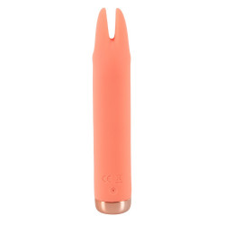 You2Toys - Vibratore Mini Bunny Orange, Ricaricabile