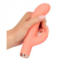 You2Toys - Vibratore Mini Rabbit Orange, con Stimolazione del Clitoride, Ricaricabile