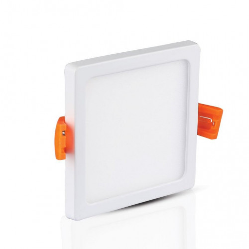8W LED Frameless Panel Light Square 6400K