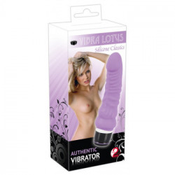 Vibra Lotus - Vibratore Classico Violet, Richiede Batterie