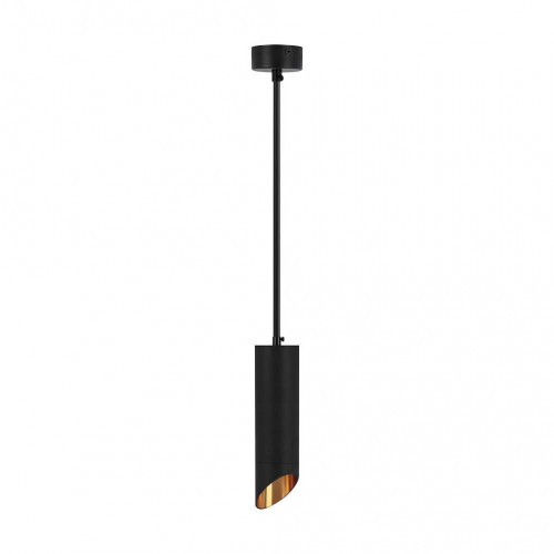 1*GU10 Hanging Pendant Black D:55*200MM