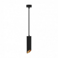 1*GU10 Hanging Pendant Black D:55*200MM