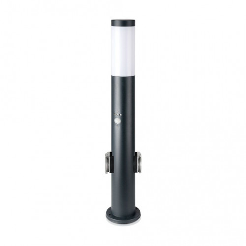 E27 Bollard Lamp 60CM PIR Sensor With 2 EU Plug...