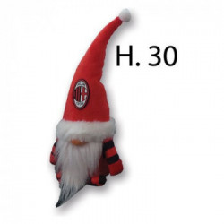 Peluche Hermet 7100 030 M001 MILAN Gnomo Rosso e Nero