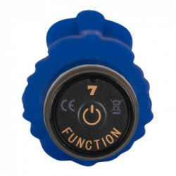 Vibra Lotus - Vibratore Penis Blu, Richiede Batterie