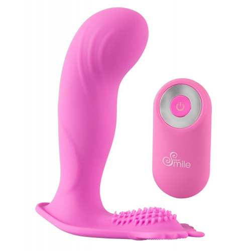 Sweet Smile - Vibratore G-spot Panty Vibe Pink,...