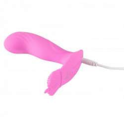 Sweet Smile - Vibratore G-spot Panty Vibe Pink, Ricaricabile