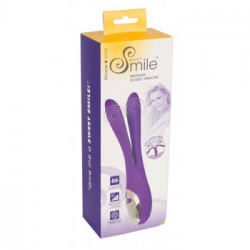 Sweet Smile - Vibratore Bendable Double Violet, Ricaricabile